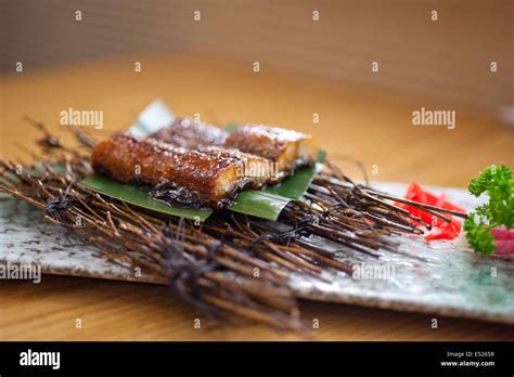 Japanese style roasted eel Stock Photo - Alamy