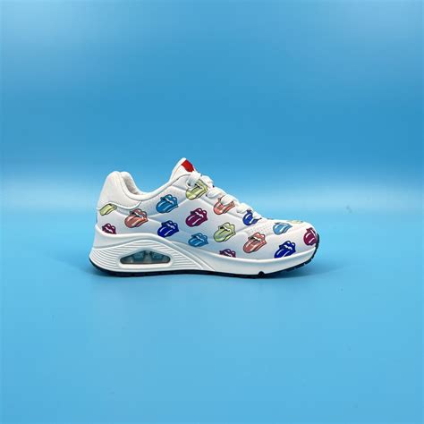 Skechers Rolling Stones Uno Say It Loud White Multi Usport