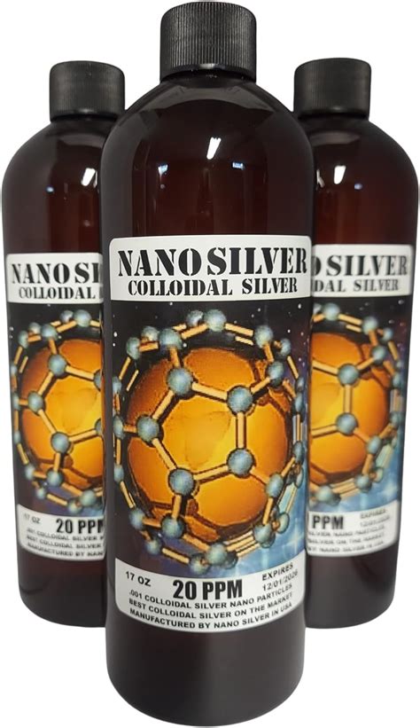 The Best Nano Silver Suplementos Minerales De Plata Coloidal De 68