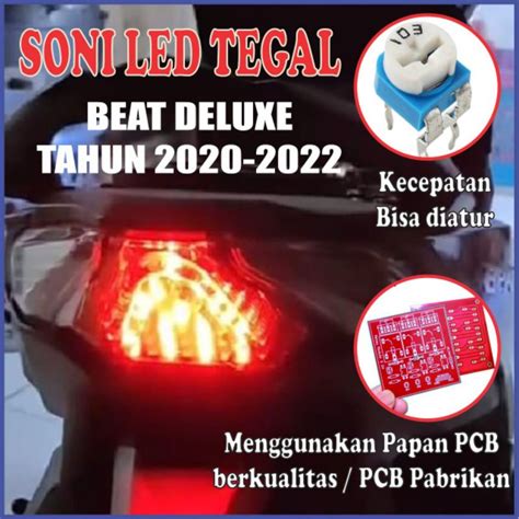 Jual Lampu Stop Stoplamp Running Beat Deluxe Mode Otomatis