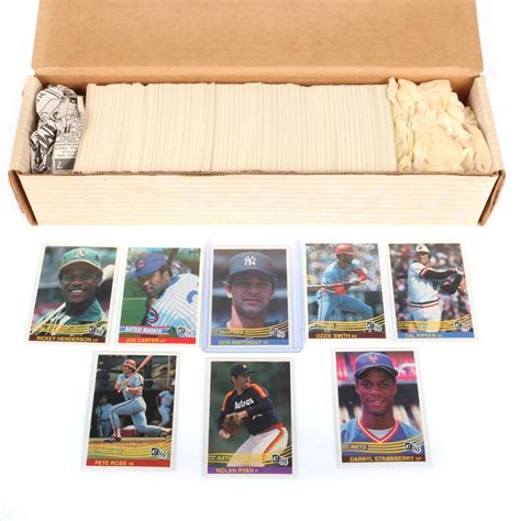 Lot Donruss Baseball Complete Card Set