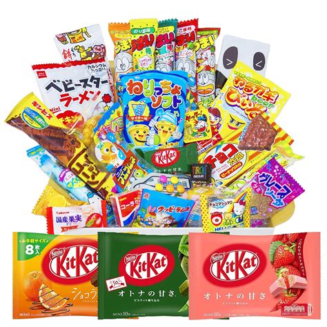 Japanese Snack Box And Kit Kat Bundle 30 Japanese Candy