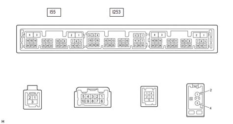 Toyota Corolla Cross Terminals Of Ecu Rear View Monitor System