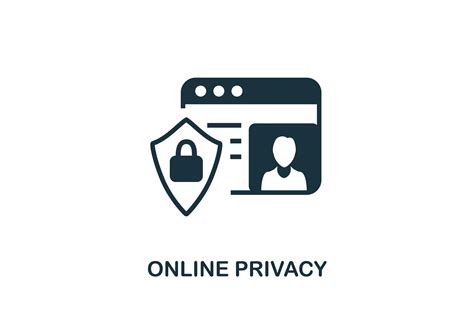 Online Privacy Icon Graphic By Aimagenarium · Creative Fabrica