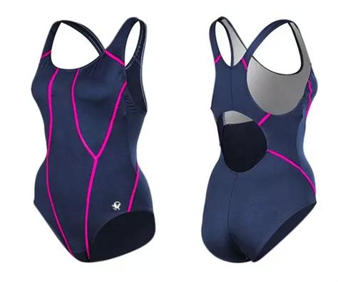 Traje De Ba O Para Natacion Olympico Marine Psp Color Lkr Env O Gratis