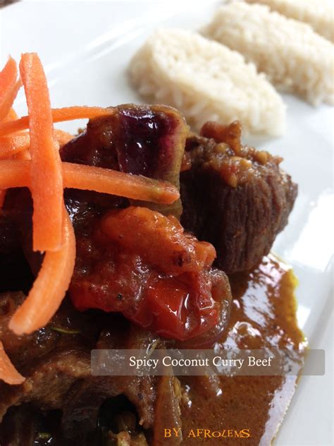 Spicy Coconut Curry Beef Recipe