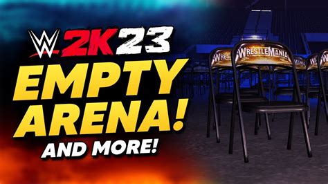 WWE 2K23 Arenas Full List All Shows PPVs Classic Arenas Atelier