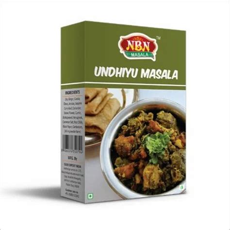 NBN Undhiyu Masala Packaging Size 50 Gm At Rs 18 Pack In Shapar ID