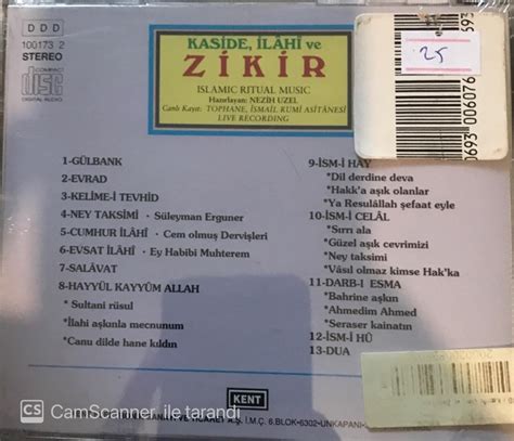 Kaside İlahi Ve Zikir Cd Plak Satın Al