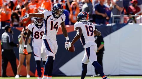 Broncos WR Marvin Mims Scores First NFL Touchdown On 60 Yard Snag