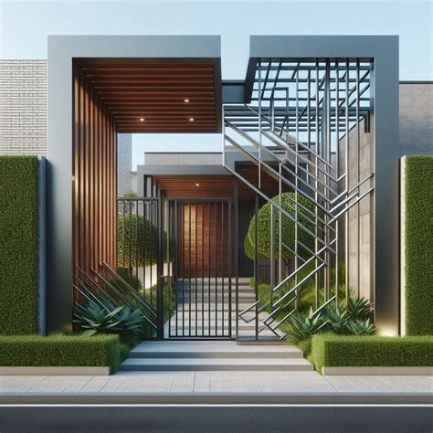 50 Amazing Modern House Gate Designs The Design Gesture