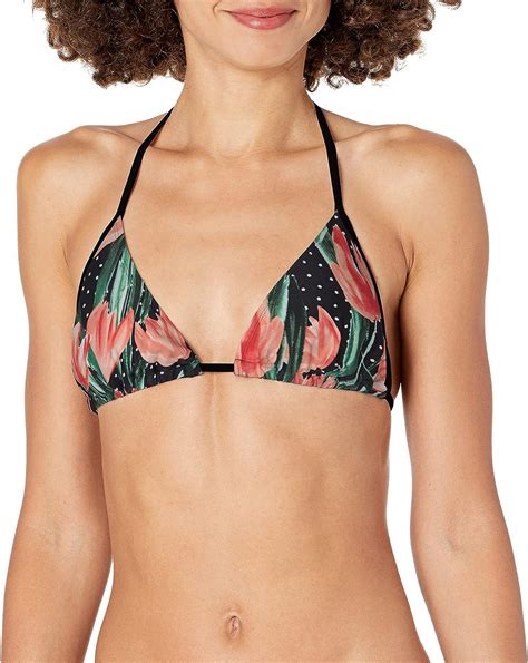 Amazon EIDON Women S Standard Kali Triangle Slider Bikini Top