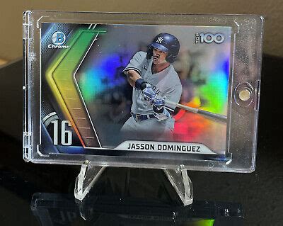 Jasson Dominguez Bowman Chrome Scouts Top Prospect Card Btp