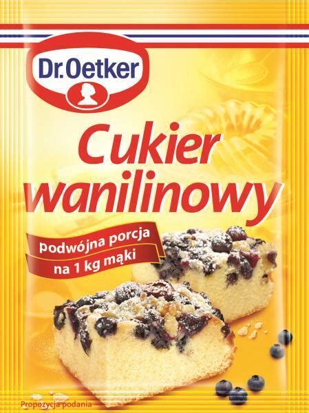 60x Dr Oetker Cukier Wanilinowy 16g Vanilla Sugar 16g X60 Pcs X1 Box