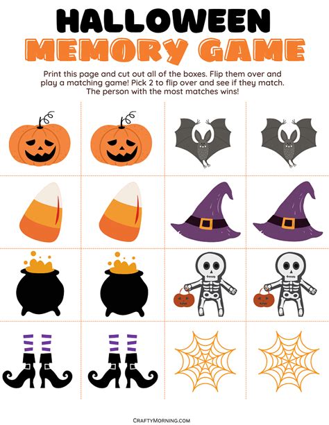 Halloween Memory Game Printable Cards Discounted Online | dpise2022.dps ...