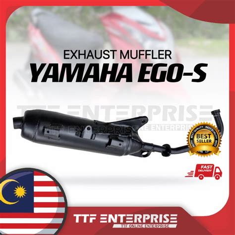 YAMAHA EGO S MUFFLER STANDARD EGOS EXHAUST EKZOS PIPE Shopee Malaysia