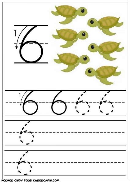 10 FICHES MATERNELLES POUR APPRENDRE À ÉCRIRE LES CHIFFRES caboucadin