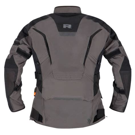 Motorcycle Coat Richa Cyclone 2 Gore Tex Dark Grey Black Woman In Stock