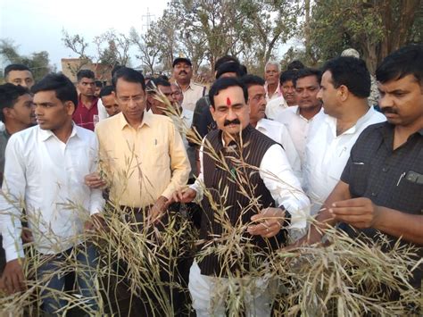 The Home Minister Reached Out To The Farmers And Pacified Them Gave