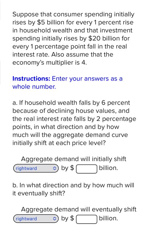 Solved Suppose That Consumer Spending Initially Rises By Chegg