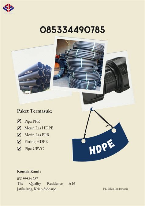 Distributor Pipa Hdpe Ppr Upvc Papua Pt Solusi Inti Bersama