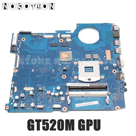 Nokotion For Samsung Rv520 Np Rv520 Laptop Motherboard Hm65 Ddr3 Gt520m