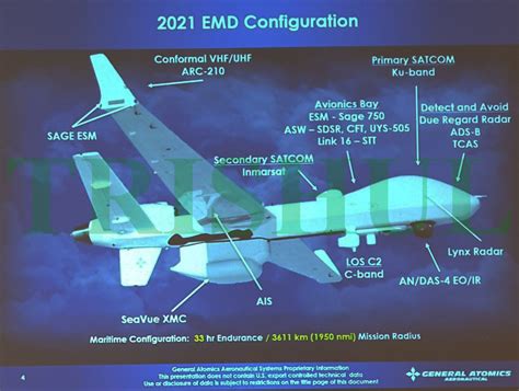 TRISHUL General Atomics MQ 9B Sky Guardian Sea Guardian MALE UAV