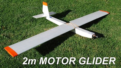 M Depron Motor Glider Youtube