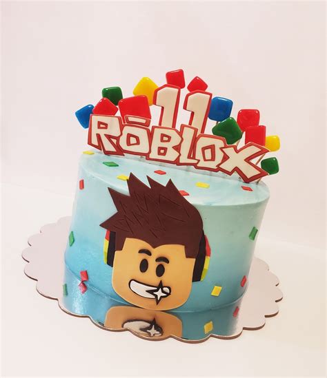 Fascinating Roblox Cake Roblox Birthday Cake Th Birthday Cakes