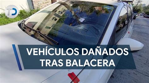 Balacera en colonia Independencia causa movilización y deja vehículos