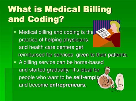 PPT The Art Of Medical Billing And Coding A Doctors Key To Getting