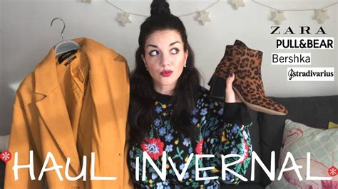 Haul Invernal Nueva Temporada Zara Bershka Stradivarius Pull