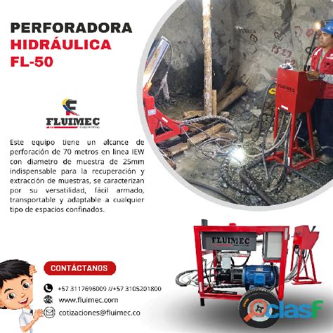 Perforadora Hidraulica Fl Para Trabajos En Todo Terreno Rocoso En