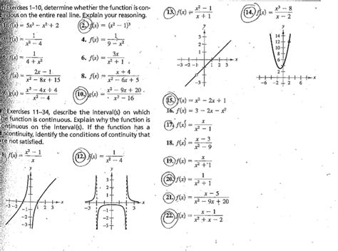 Solved Exercises Determine Whether The Function Is Chegg