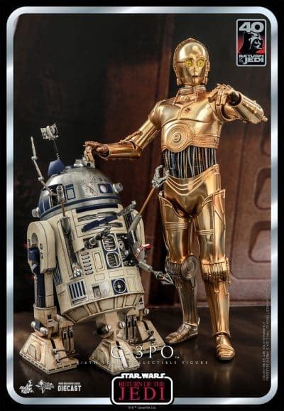 Hot Toys C 3PO Star Wars Return Of The Jedi 40th Anniversary Sixth Scale Figure Limited
