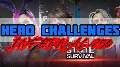 StateofSurvivalOfficial Hero Challenges Limitless Gen 3 INFERNAL 250