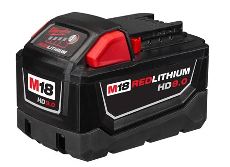 Milwaukee M18 Battery List