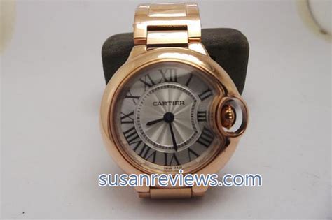 Perfect Ladies Gift – 28mm Cartier Ballon Bleu Rose Gold Replica Watch ...