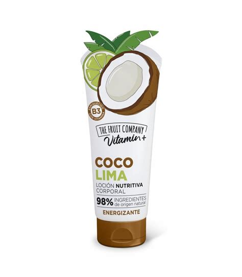 Lotion Hydratante Vitamine The Fruit Company Coco Citron