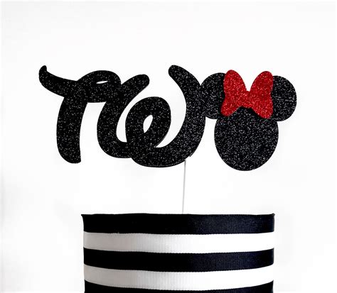 Buy Minnie Mouse Cake Topper Two Cake Topper Minnie Mouse Ears Online