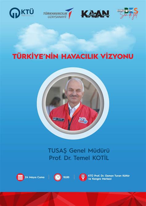 Türkiye nin Havacılık Vizyonu Prof Dr Temel KOTİL Bilim Kültür