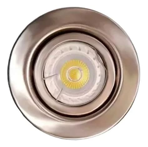 Spot Embutir Platil Lampara Dicroica Led 7w Cob 220v