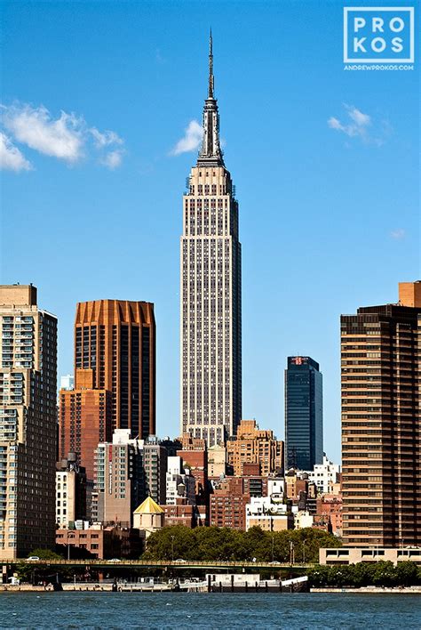 View of the Empire State Building and East Midtown - Fine Art Photo by ...