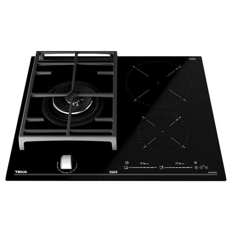 Teka Placa Mixta JZC 63312 ABN 60 Cm Negro Techinn