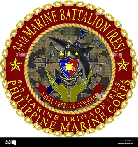 84th Marine Battalion Reserve Unit Seal Stock Photo Alamy