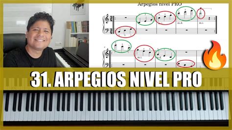 31 CURSO COMPLETO DE PIANO ARPEGIOS NIVEL PRO YouTube