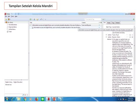 Manajemen Referensi Menggunakan Zotero Ppt