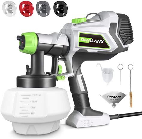 Pistolet de peinture électrique HVLP 700 W avec récipient de 1200 ml