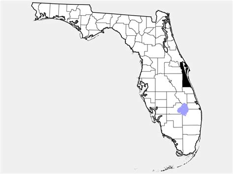 Brevard County, FL - Geographic Facts & Maps - MapSof.net