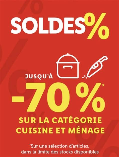 Soldes LIDL jusqu à 70 sur nombreux produits